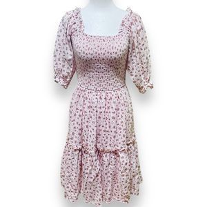 IVY CITY MADELINE DRESS S Light Pink Midi/short